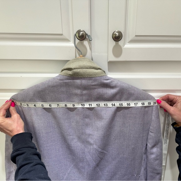 Hart Schaffner Marx Gorgeous lavender linen dinner jacket sport jacket blazer - Picture 4 of 8